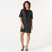 DV Robe t-shirt à paillettes