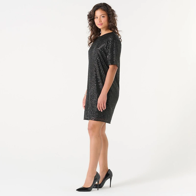 DV Robe t-shirt à paillettes