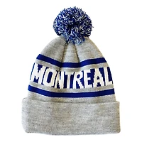 NHL Men's Montreal Canadiens Lines Beanie