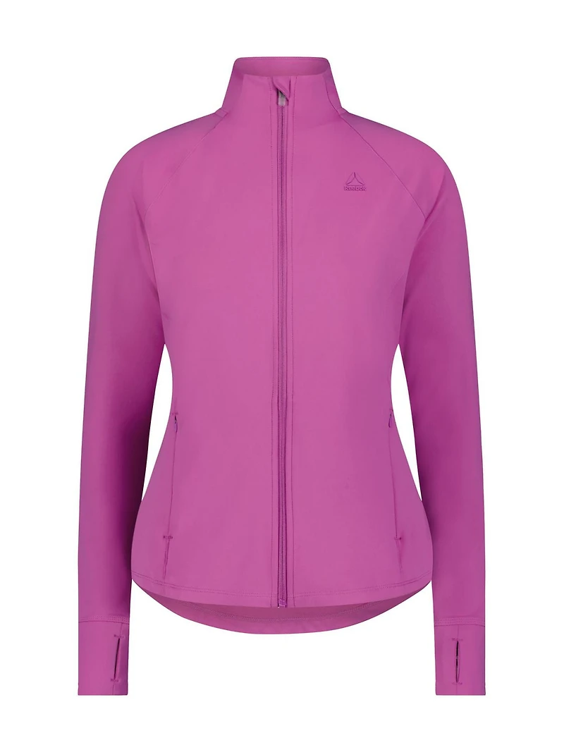 Reebok Women’s Reflex Performance Full-Zip Jacket With Pockets