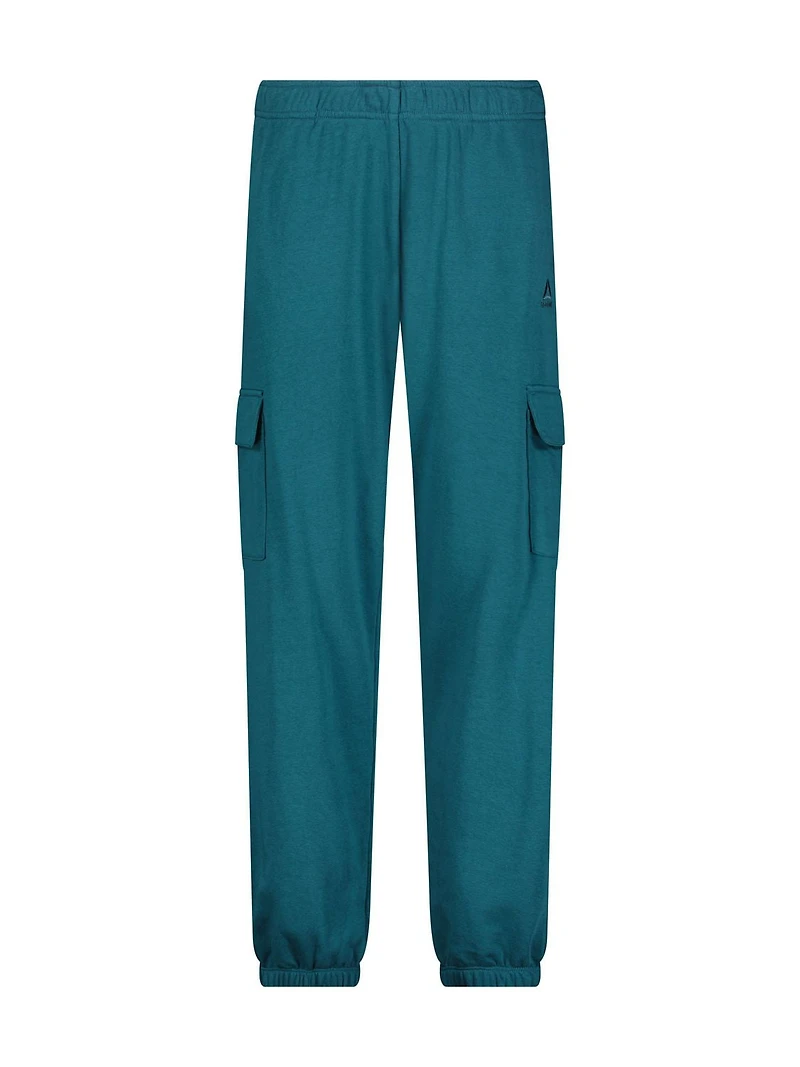 Reebok Women’s ‘Feels Good’ Cargo Jogger Utility Sweatpants