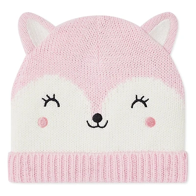 George Toddler Girls' Jacquard Face Toque