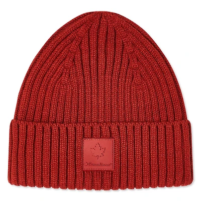 Tuque côtelée Canadiana collection non genrée pour enfants