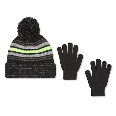Ensemble 2 pièces tuque et gants George pour garçons