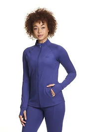 Reebok Veste Reflex Performance entièrement zippée avec poches pour femmes Tailles XS-2XL