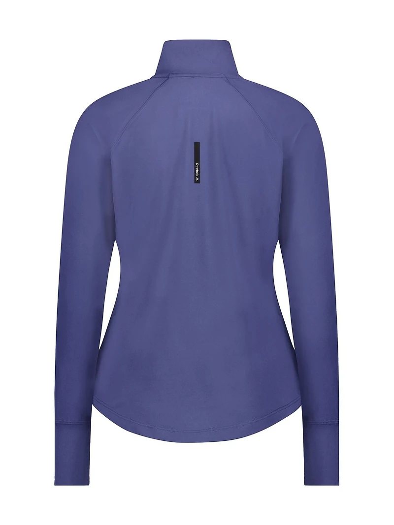 Reebok Veste Reflex Performance entièrement zippée avec poches pour femmes Tailles XS-2XL
