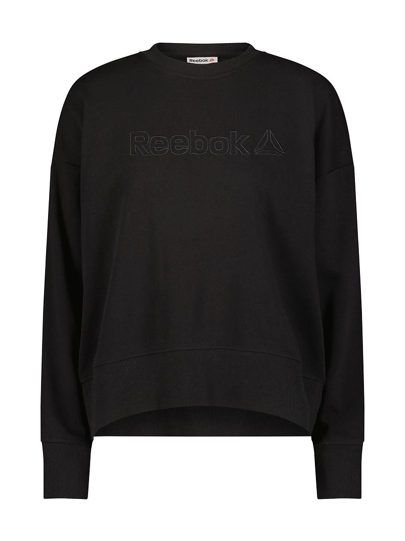 Reebok Feels Good Meet & Greet Crew French Terry Sweat-shirt pour femme