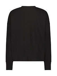 Reebok Feels Good Meet & Greet Crew French Terry Sweat-shirt pour femme