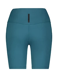 Reebok Women’s ‘Reflex’ High-Rise 7” Inseam Biker Shorts with Pockets, Sizes XS-2XL