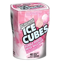 Gomme balloune fraîcheur sans sucre ICE BREAKERS ICE CUBES Gomme balloune fraîcheur sans sucre ICE BREAKERS ICE CUBES, 40 pièces