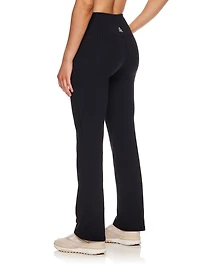 Reebok Pantalon actif quotidien taille haute pour femme avec poches, entrejambe de 31 po