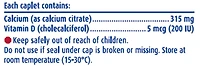 Citrate de calcium Citracal avec vitamine D en caplets 120 caplets