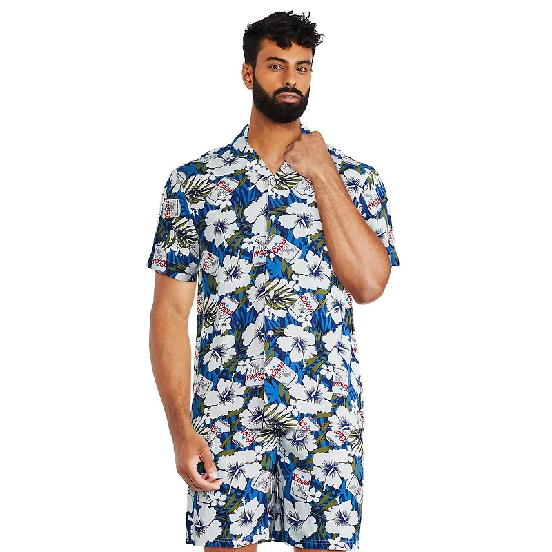 Chemise de vacances Coors Light pour hommes