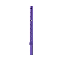 Medline Aluminum Offset Cane with Gel Grip, Purple