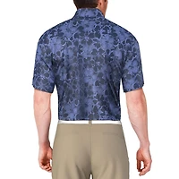 Polo texturé imprimé tropical PGA TOUR Course Essentials pour hommes