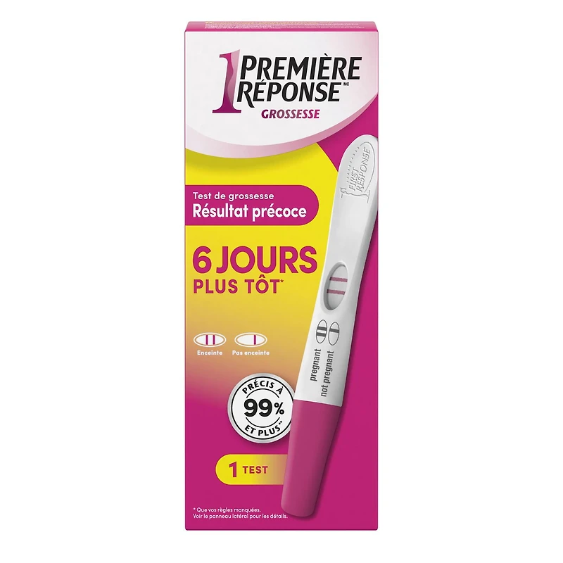 First RESPONSE™ Early Result Pregnancy Test, 1 test
