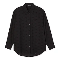 Chemise surdimensionnée à œillets George pour femmes Tailles TP–TTG