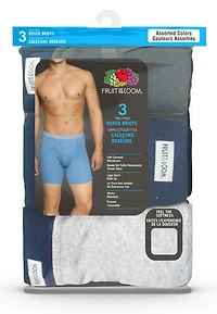Caleçon boxeur à ceinture en tissu TTG de Fruit of the Loom pour hommes, paq. de 3