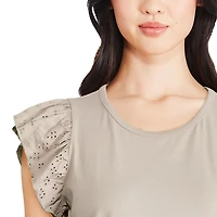 Robe avec manches évasées George pour femmes