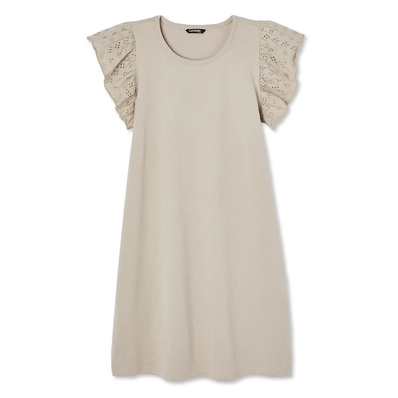 Robe avec manches évasées George pour femmes