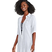 Cardigan long boutonné sur la longueur George pour femmes
