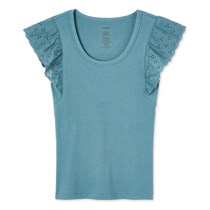 T-shirt à manches évasées George pour femmes