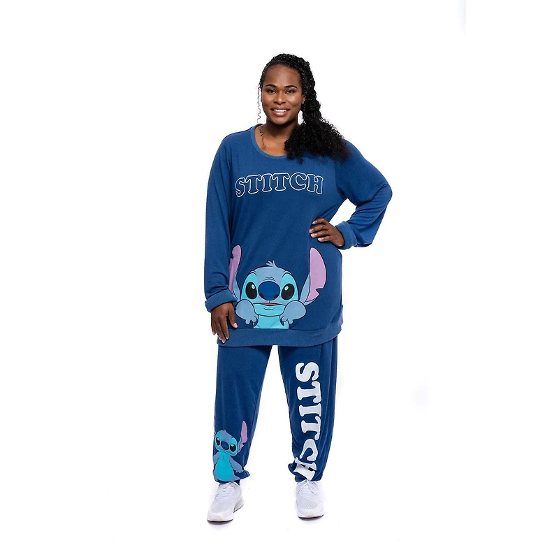 Ladies Plus Disney Lilo & Stitch Hiding Sweat-shirt à manches longues