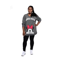 Ladies Plus Disney Minnie Pop Up Minnie Long Sleeve Sweatshirt