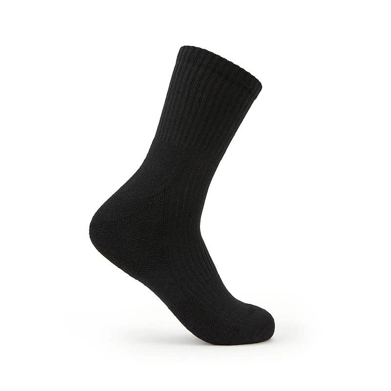 Fruit of the Loom All Day Comfort Cotton Blend Mid Crew Socks for Men, Fruit of the Loom All Day Comfort Mid Calf Socks