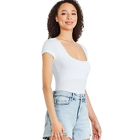 George Women's Scoop Neckline Bodysuit, Sizes XS-XXL