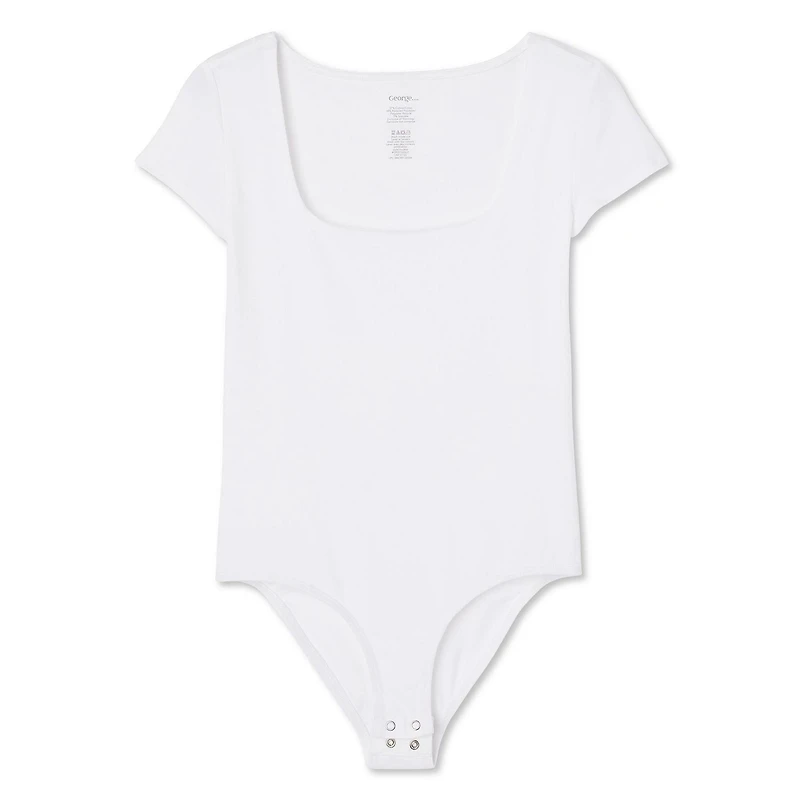 George Women's Scoop Neckline Bodysuit, Sizes XS-XXL