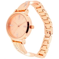 Montre pour femmes avec demi-bracelet rigide
