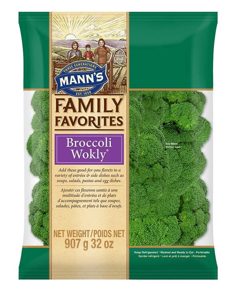 Fleurons de brocoli de Mann's, 2 lb 2 lb