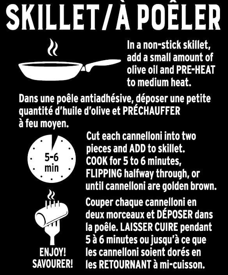 Olivieri Fresh Cannelloni Chicken Prosciutto, Fresh Pasta, 540 g