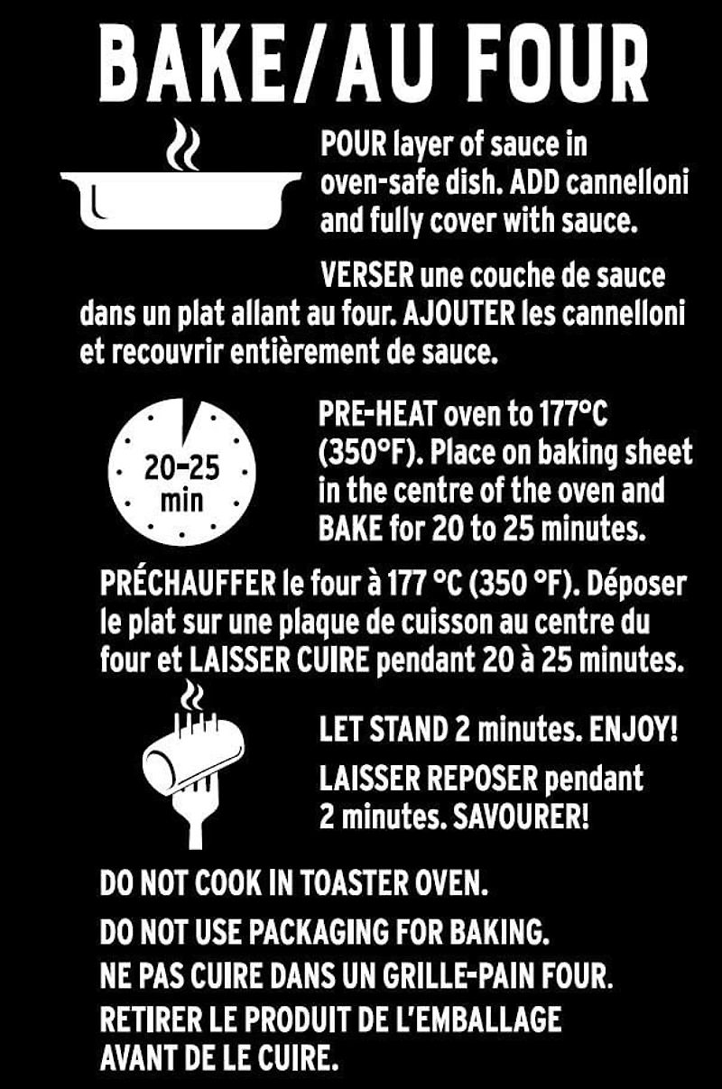 Olivieri Fresh Cannelloni Chicken Prosciutto, Fresh Pasta, 540 g