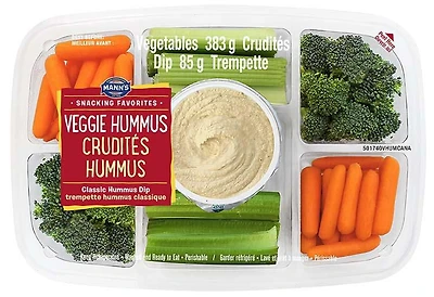 Mann's Veggie Hummus Tray