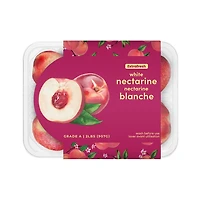 Nectarines blanches