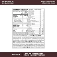 SlimFast Advanced Nutrition Smoothie Creamy Chocolate Meal Replacement Shake Mix