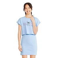 Disney Girls' Stitch Dress 2-Piece Set