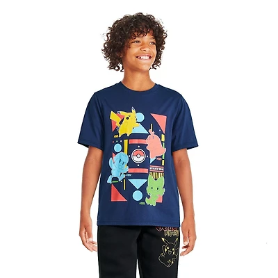 Pokemon Boys' Short Sleeve Tee, Sizes XS-XL
