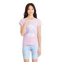 Barbie Girls' Cap Sleeve Top