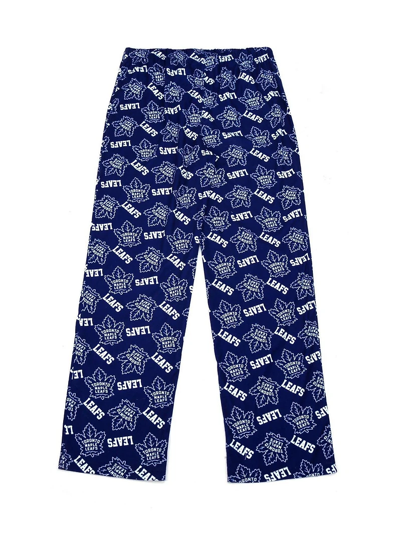 Pantalons de nuit pour hommes de Toronto Maple Leafs