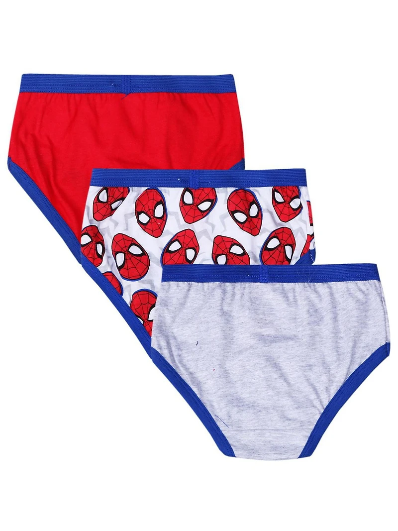 Spiderman three pack underwear for boys