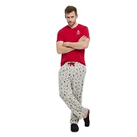 Canadiana Men's Tee and Pant Pajamas 2-Piece Set