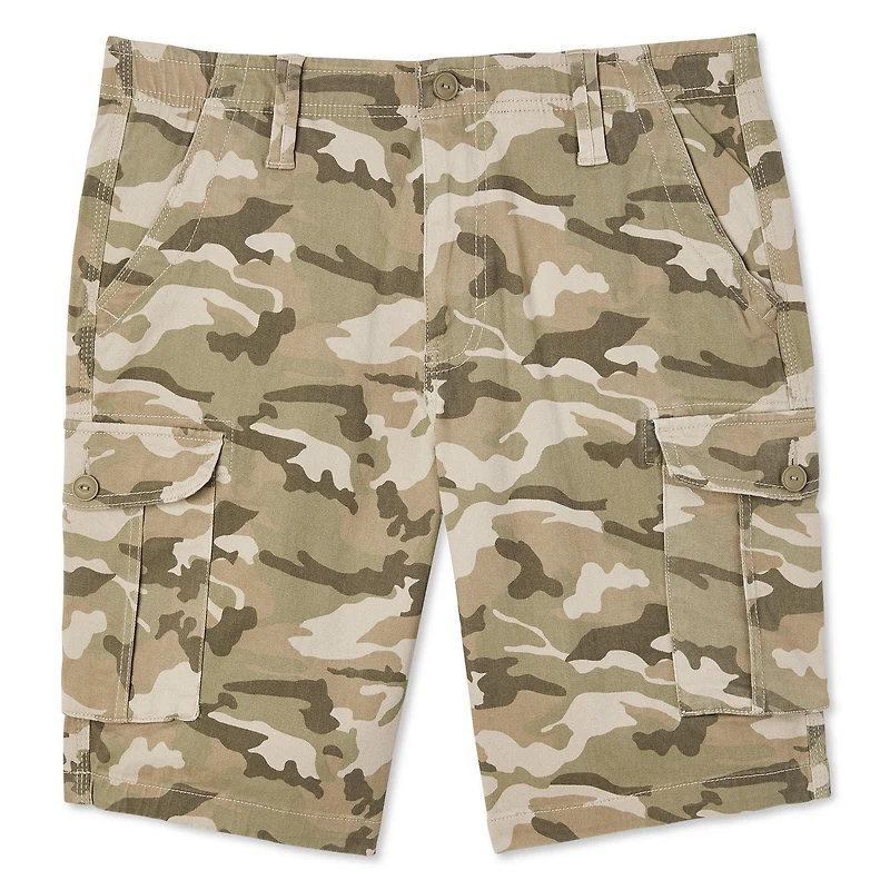 George Men's Printed Flex Waistband Cargo Short
