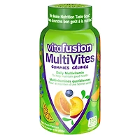 Vitamines gélifiées Vitafusion MultiVites pour adultes 150 gélifiés, saveur naturelle