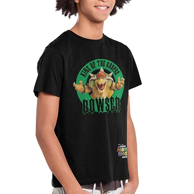 Nintendo Boy's basic tee shirt. This boys crew neck tee shirt has short sleeves and a trendy print and