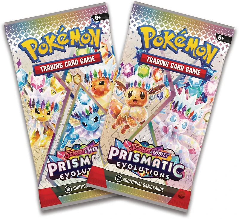 Pokémon TCG: Scarlet & Violet—Prismatic Evolutions Mini Tin | Receive 1 Tin at Random!