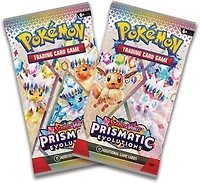 Pokémon TCG: Scarlet & Violet—Prismatic Evolutions Mini Tin | Receive 1 Tin at Random!