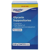 Suppositoires à la glycérine Equate